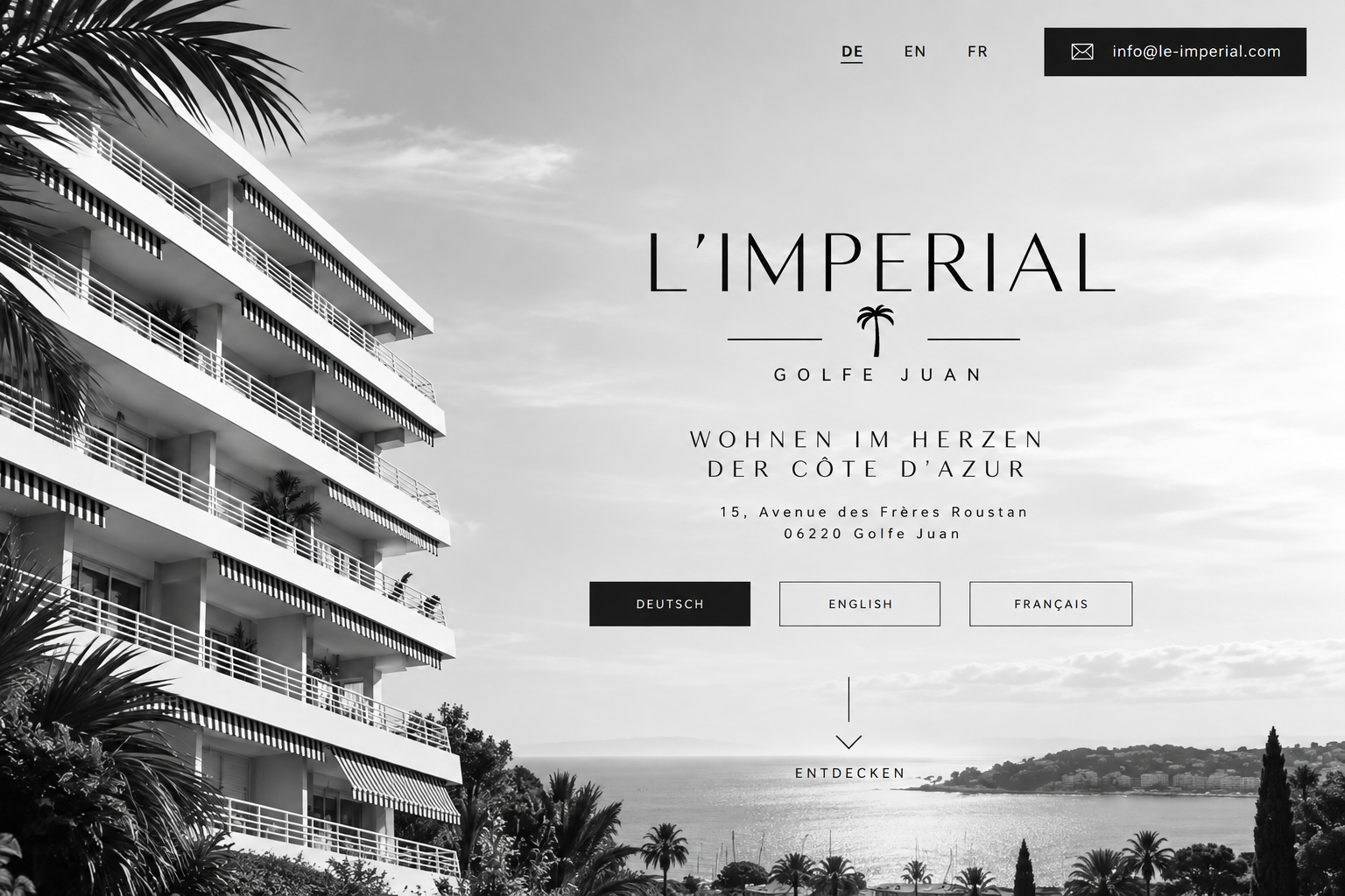 L'Imperial in Golfe-Juan an der Côte d'Azur